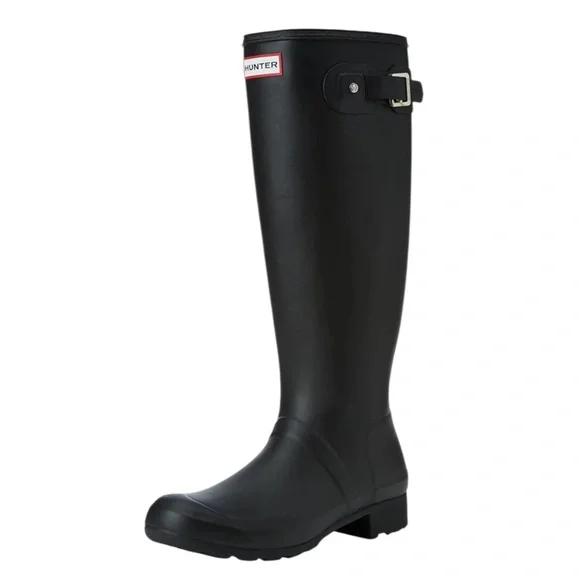 Hunter Women’s Tour Foldable Tall Rain Boots - Picture 1 of 6